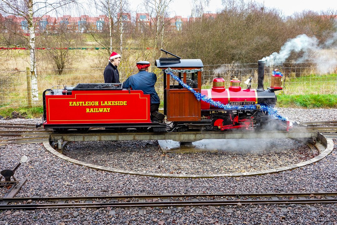 Eastleigh Lakeside Steam Railway, Southampton - december 2012