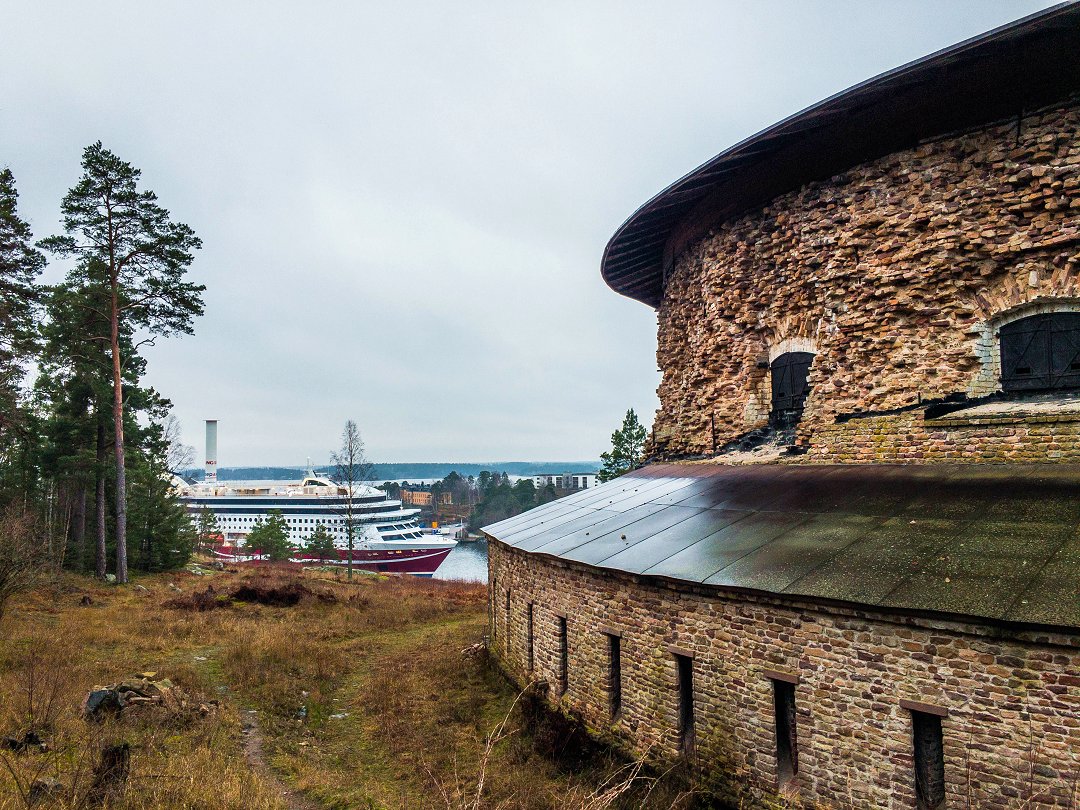 Fredriksborgs fästning, Värmdö - december 2020