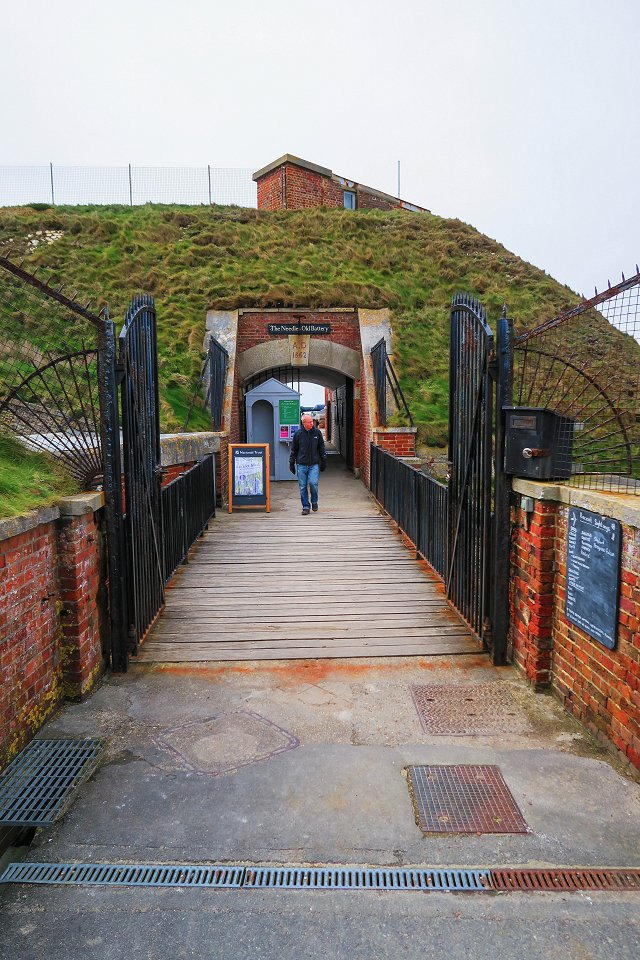 The Old Battery Isle of Wight - april 2018 old fort the needles