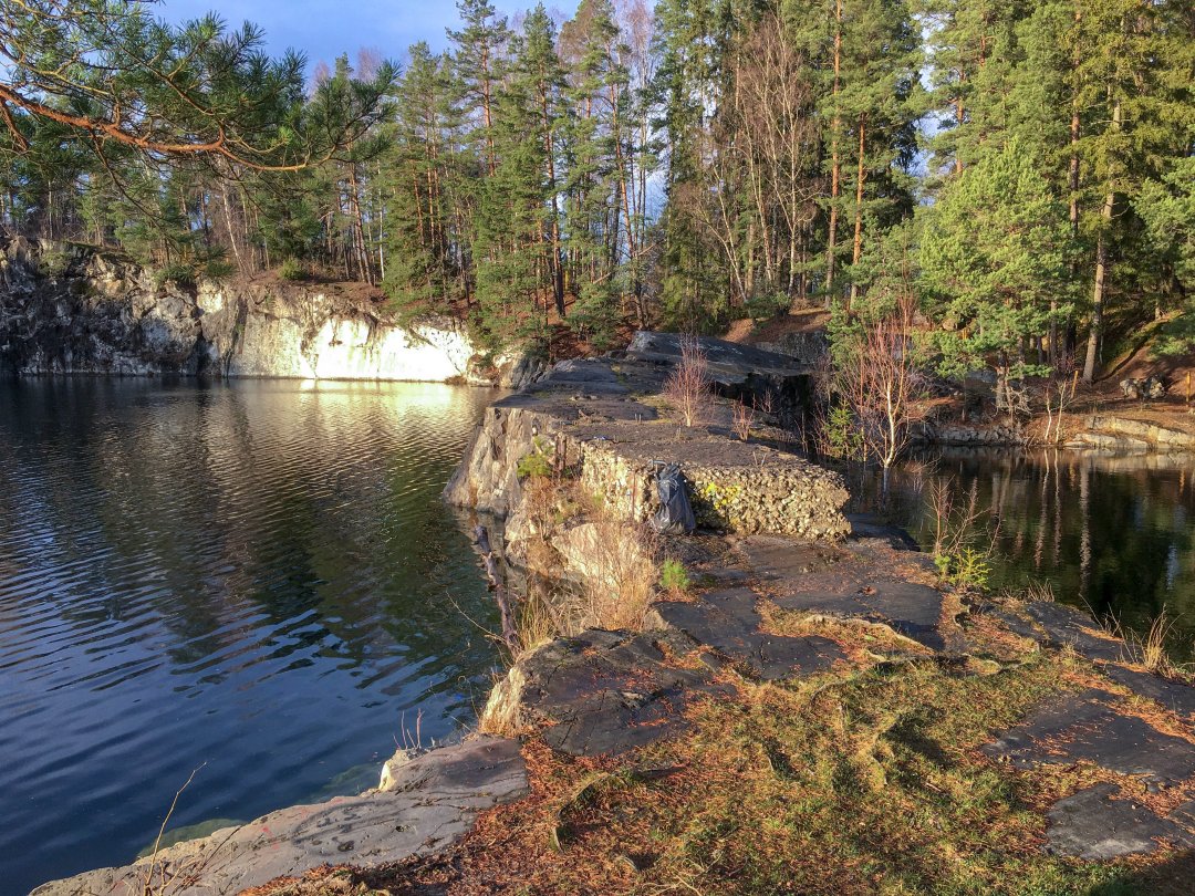 Kalkbrottsbad, Sala - november 2020