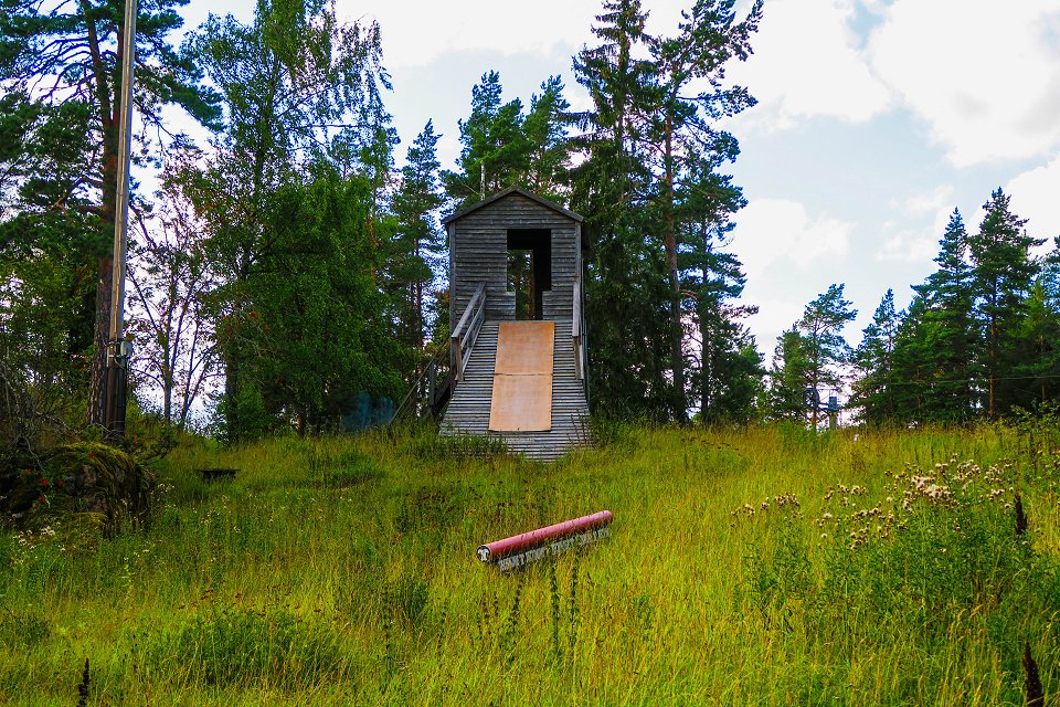 Skattmansöådalens naturreservat - augusti 2017 skid tornet