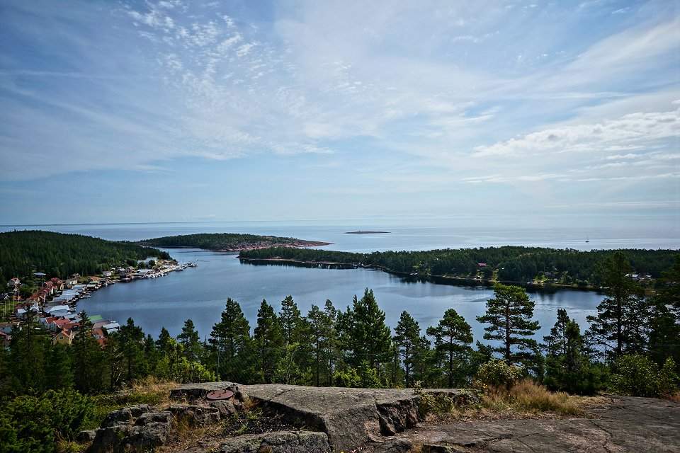 Ulvön - juli 2012 utsikt fran toppen