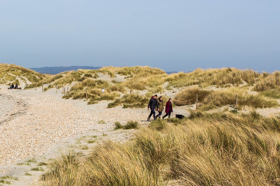 West Wittering Beach England - april 2018