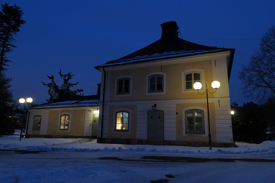 Åkeshovs slott - mars 2018 flygeln