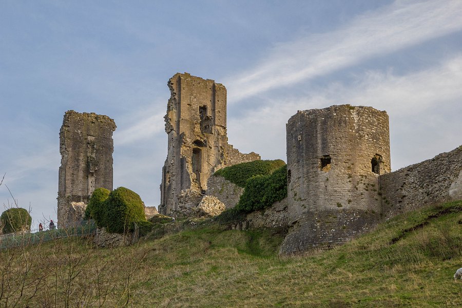 Corfe Castle England - december 2015