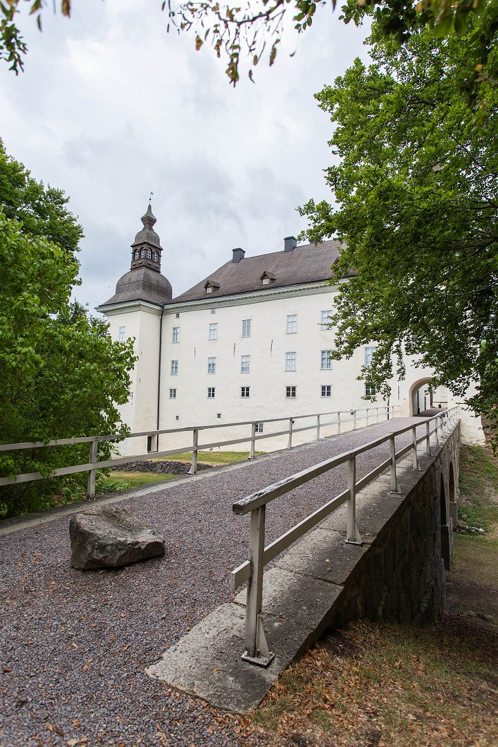 Ekenäs slott - juli 2018 slottet bron