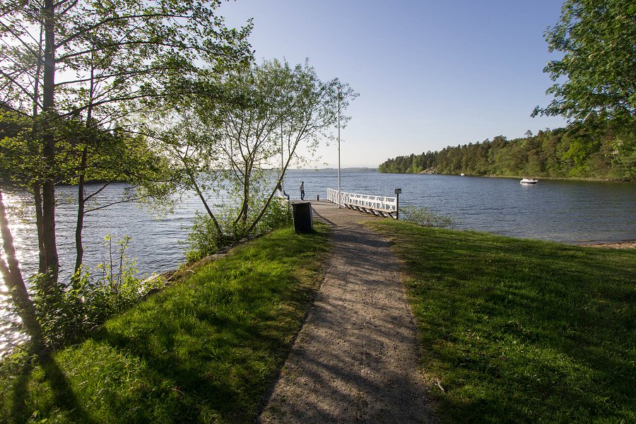 Görvälns slott - maj 2016 bryggan