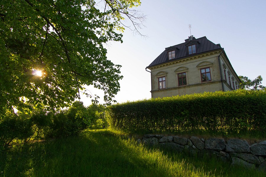 Görvälns slott - maj 2016 slottet fran sidan