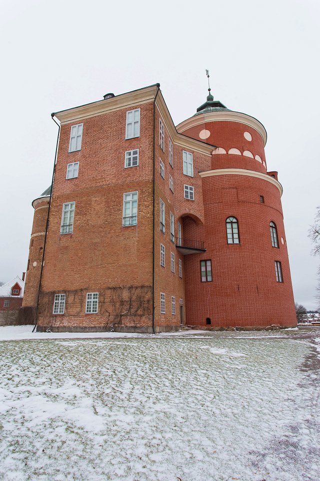 Gripsholms slott Mariefred - februari 2018 gammalt och nytt