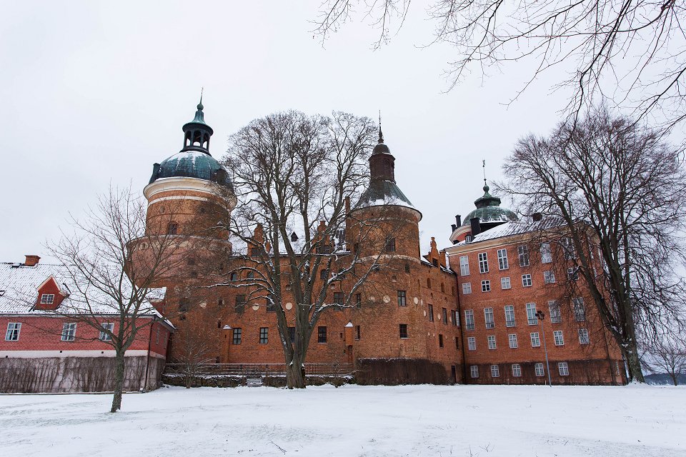 Gripsholms slott Mariefred - februari 2018
