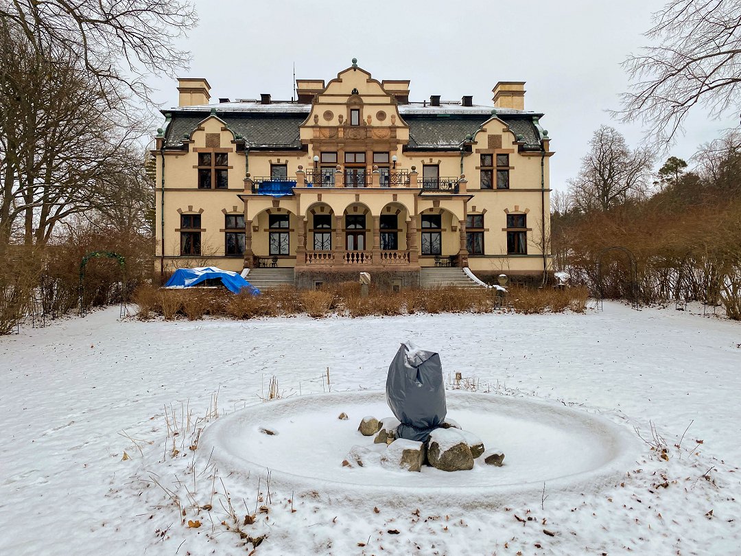 Ljunglöfska slottet, Blackeberg - februari 2024