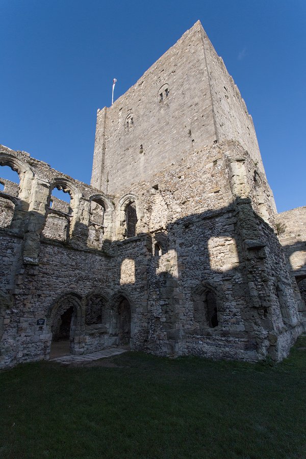 Portchester Castle England - december 2014