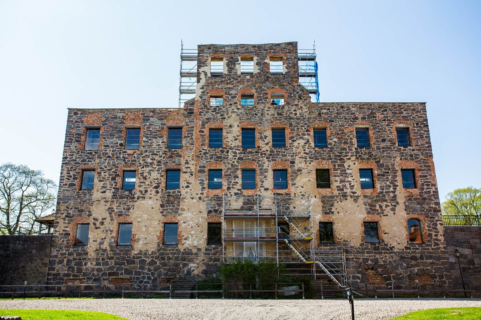 Stjärnorps slottsruin - maj 2018