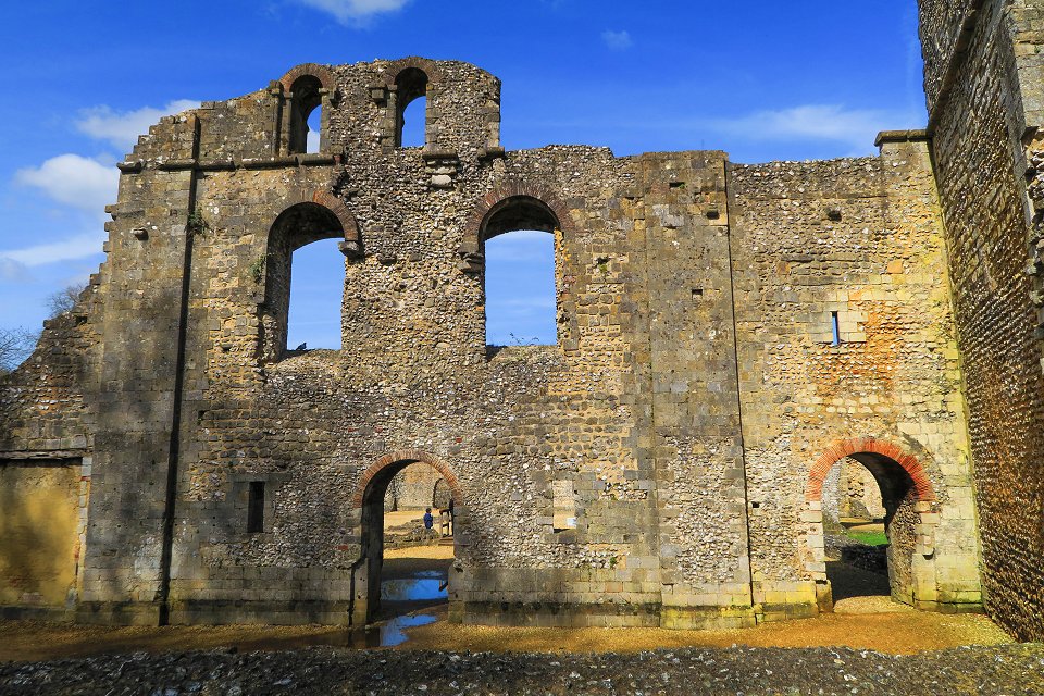 Wolvesey castle Winchester - april 2018