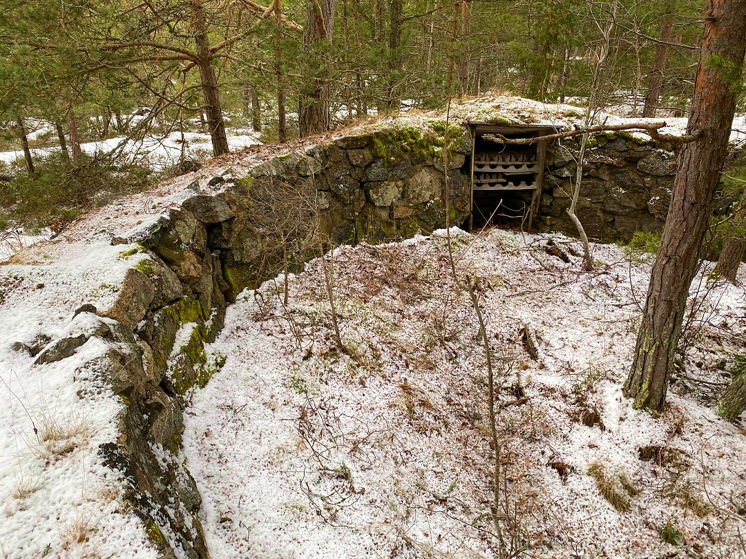 11:e Batteriet Vaxholmslinjen, Rindö – februari 2023 bunker ring