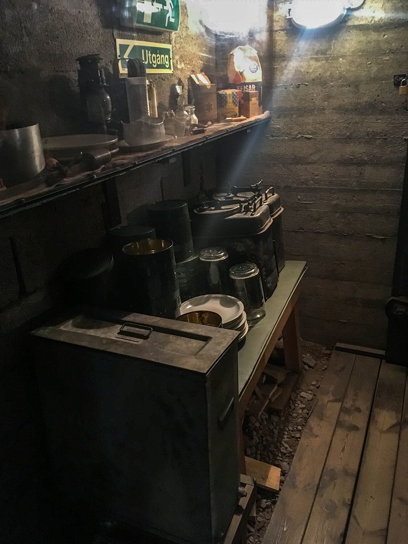 Furuvik militärt fort – juli 2019 the kitchen