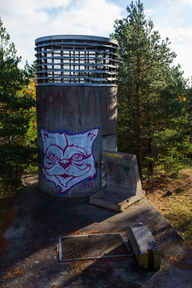 Käppalaställningen Lidingö - november 2017 kappala verket ventilations torn