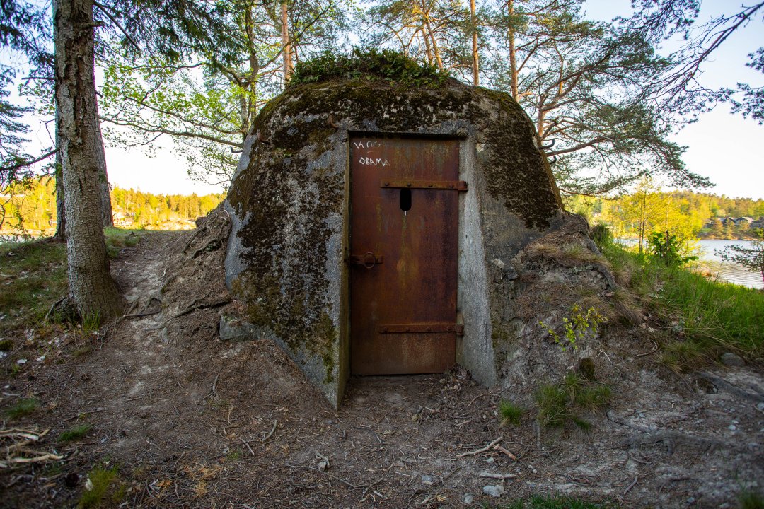 Södra Fronten Bunker Tyresö - maj 2019