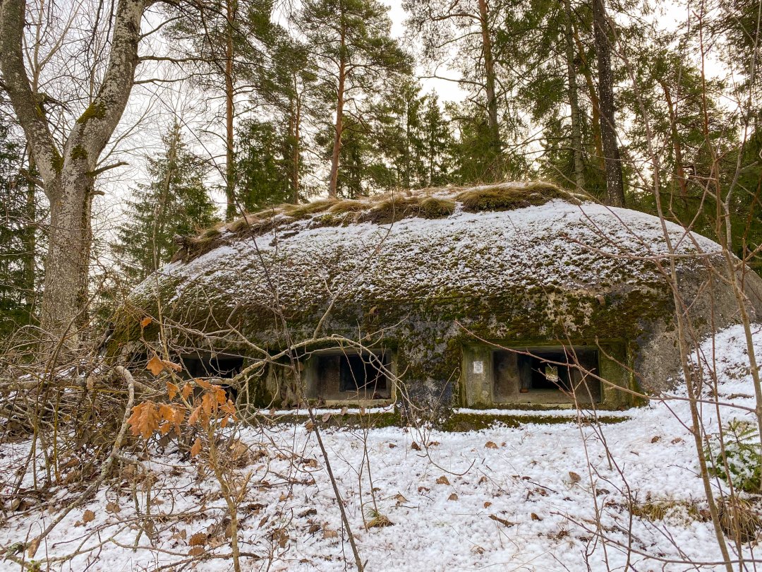 Skavlötens KSP bunker 1, Täby – februari 2023 bruna lov