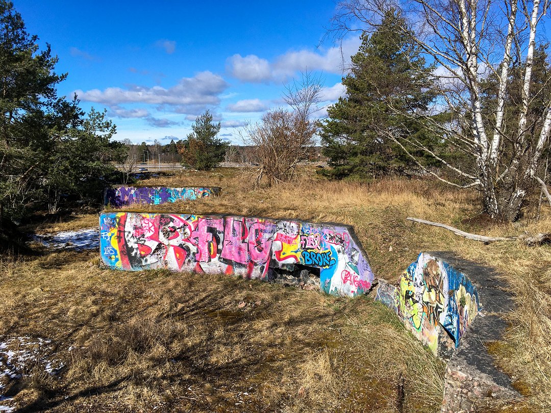 Sollentuna batteriet, Rotebro  - april 2022