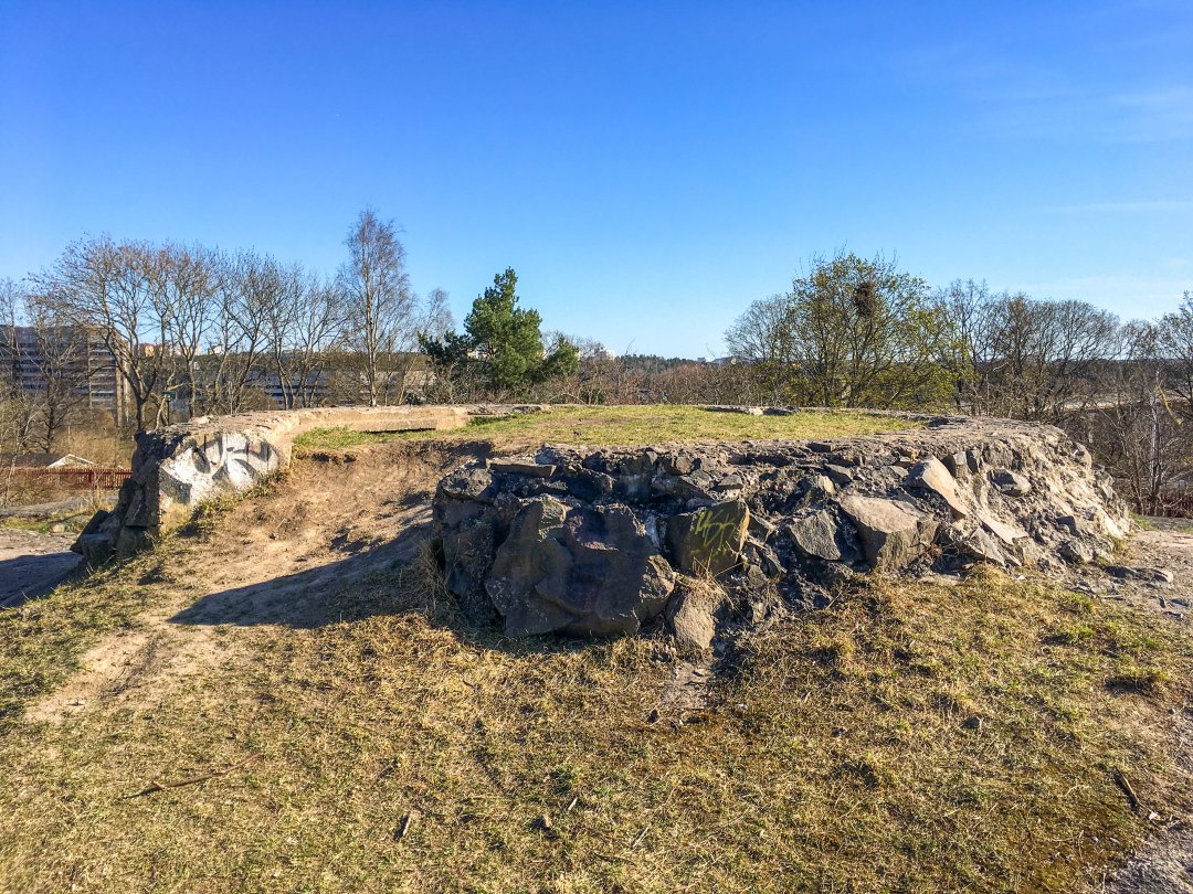 Tantolundens luftvärnsställning, Stockholm - april 2022