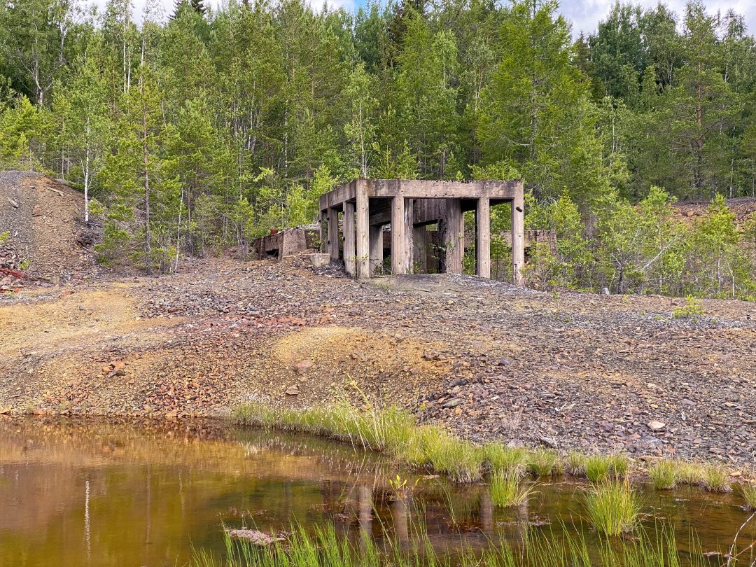 Bäckegruvan, Riddarhyttan - juli 2022