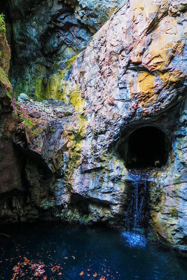 Blå Grottan Klackberg Norberg - november 2017 vattenfall bla grottan