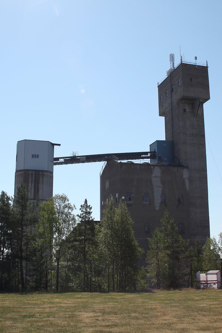 Kalkgruvhagen Garpenberg - juli 2018 gruvan