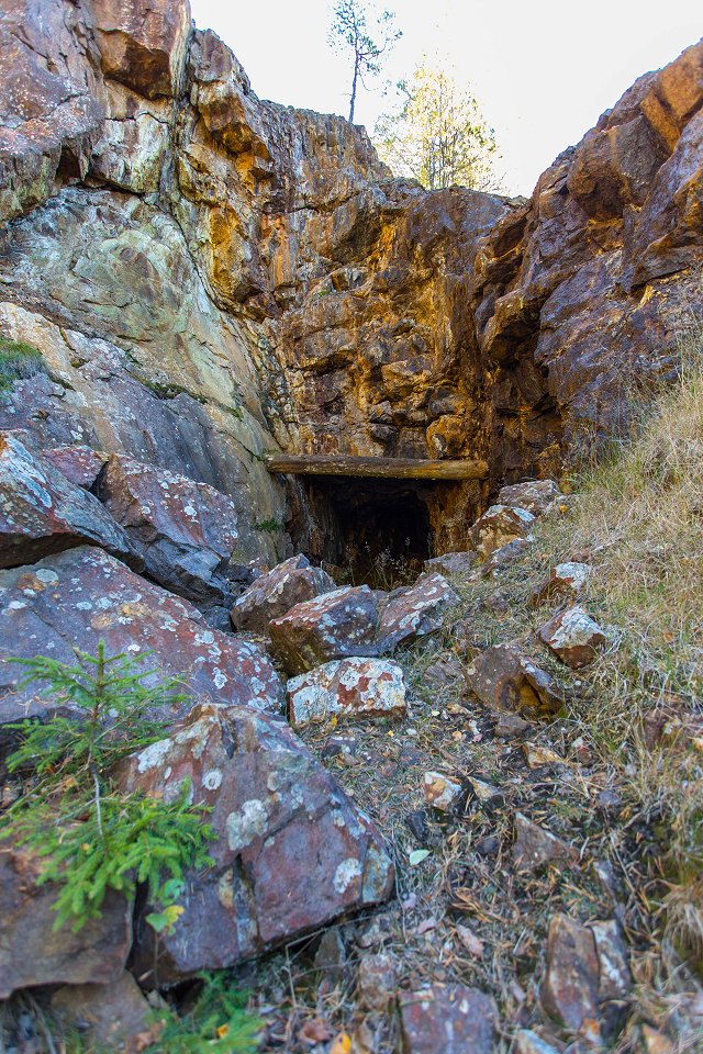 Stollbergets gruva - oktober 2016 vilda western gruva