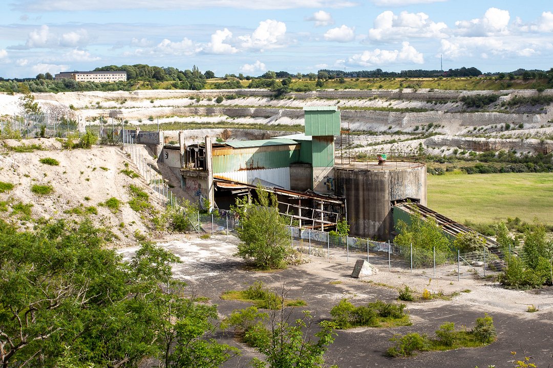 Limhamns Kalkbrott - juli 2020 kalkfabrik