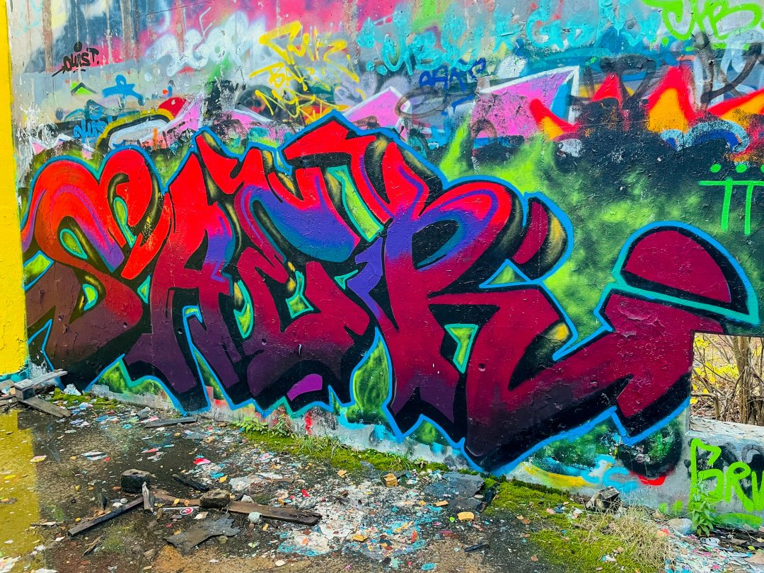 Spännarhyttan Graffiti, Norberg - oktober 2024