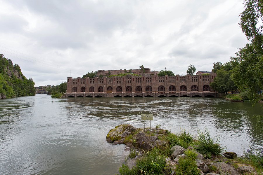 Foto Kraftverk Slussarna Trollhättan