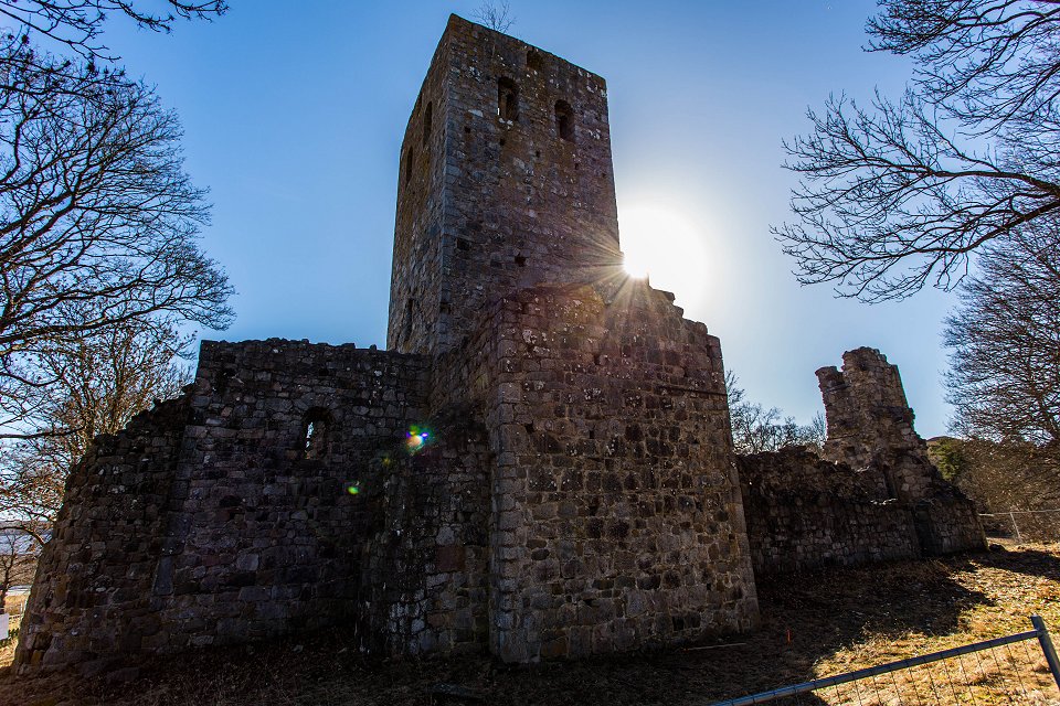 Sankt Pers kyrkoruin Sigtuna - mars 2017