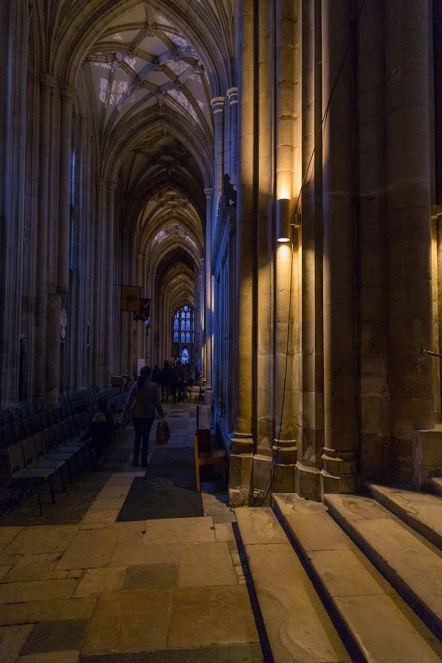 Winchester cathedral - december 2015 trappa gang