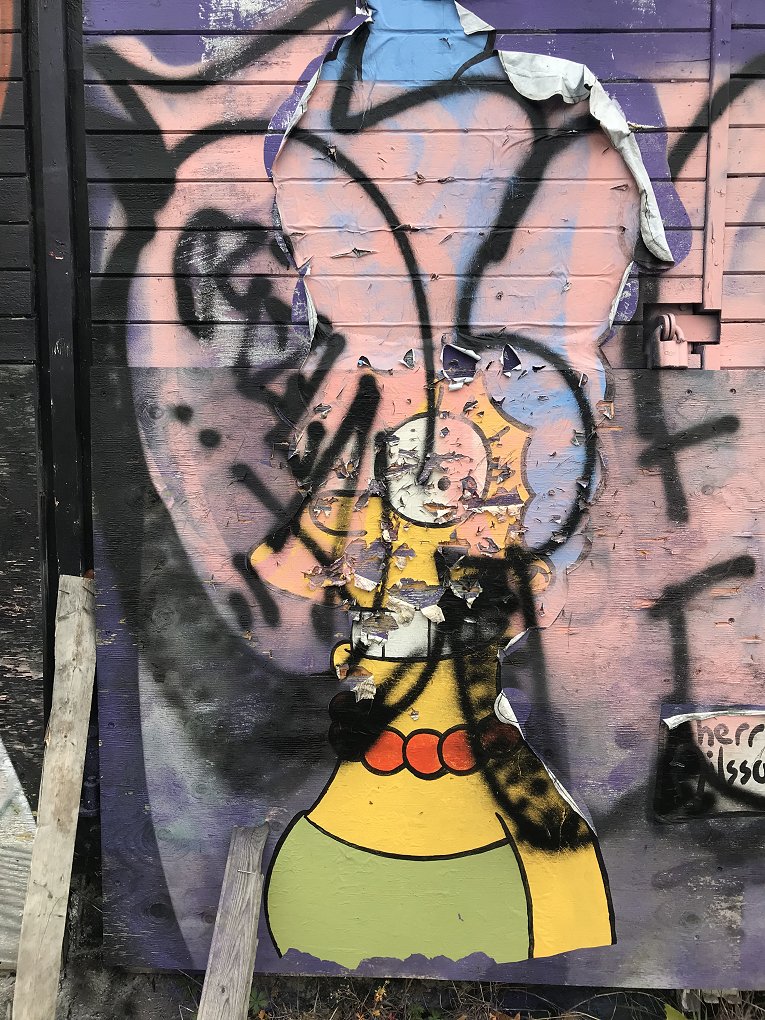 Prylladan Spånga - oktober 2018 graffiti