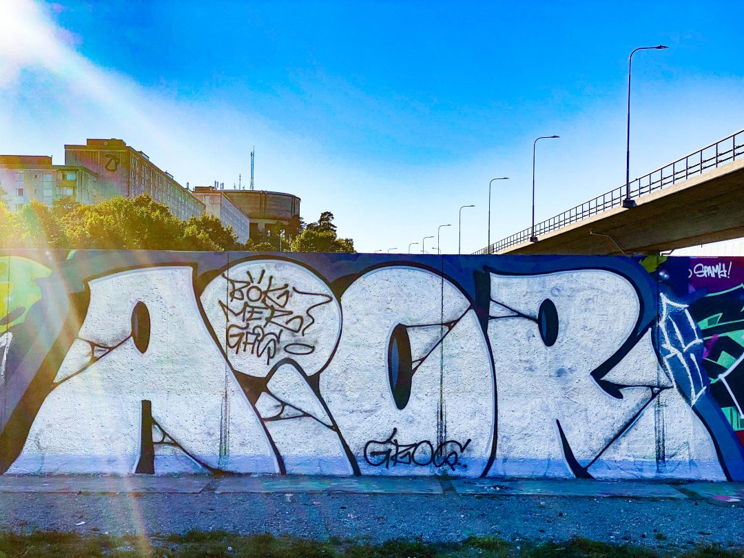 Tensta Lagliga Graffitivägg - augusti 2022 noob