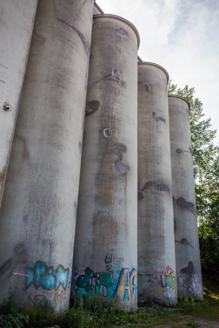 Silo Tystberga - augusti 2018 silo graffiti