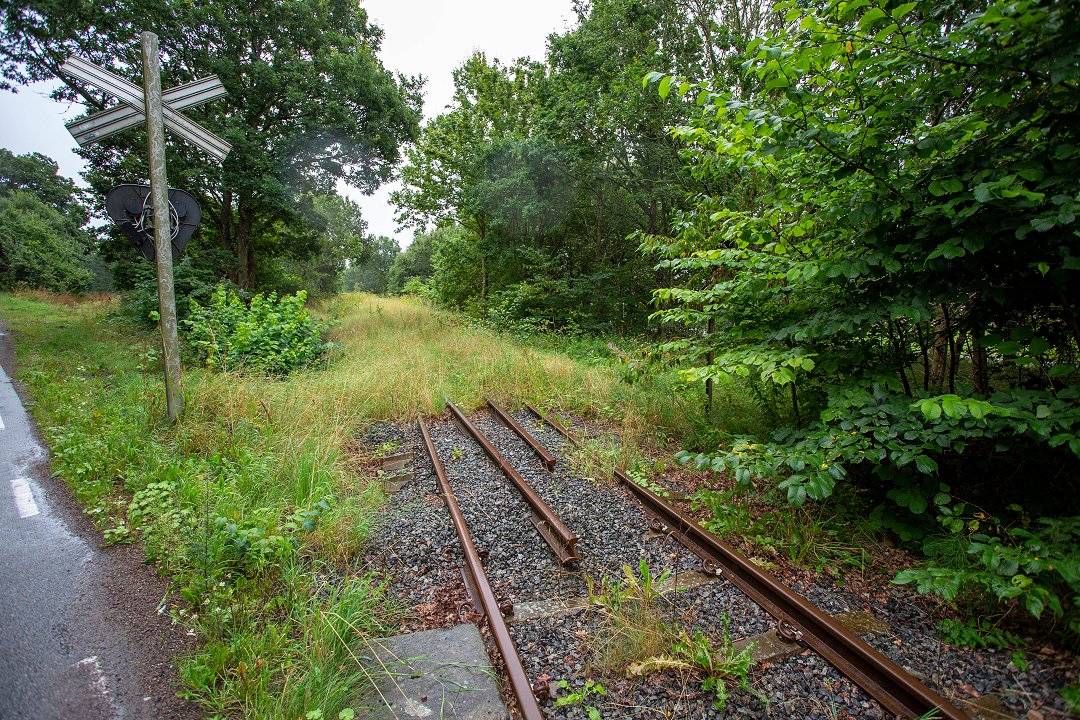 Gyllebosjö tågstation Skåne - augusti 2019 tracks