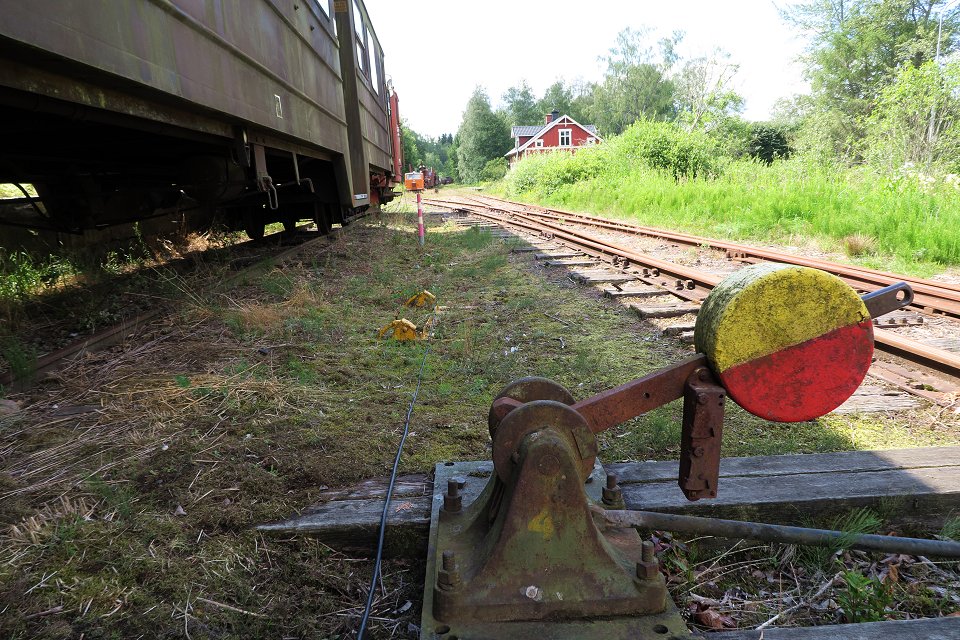 Hultanäs tågstation - juli 2017