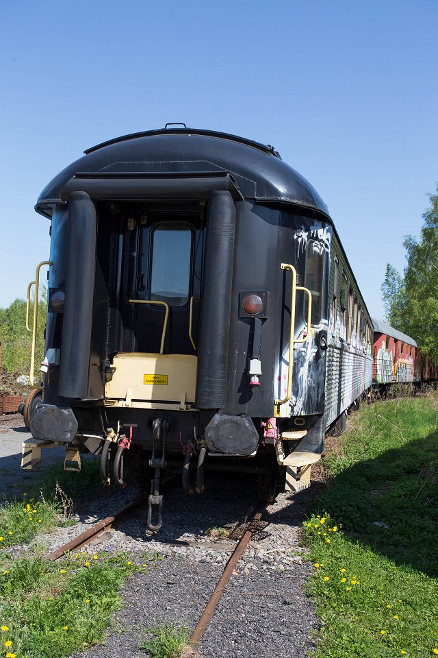 Tågstall Norrköping - maj 2018 train car