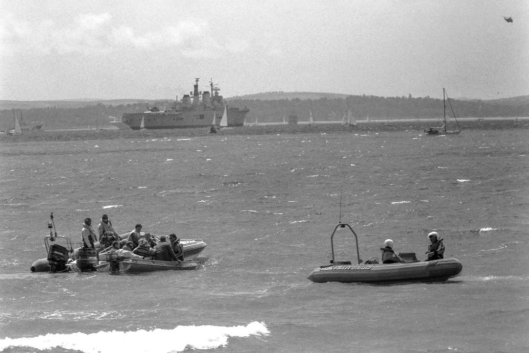 D-Day 50 commemorations, Portsmouth - juni 1994 gummibatar