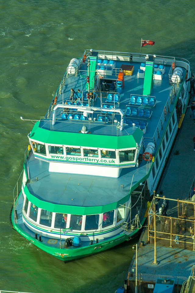 HSM Warrior - december 2013 gosport ferry