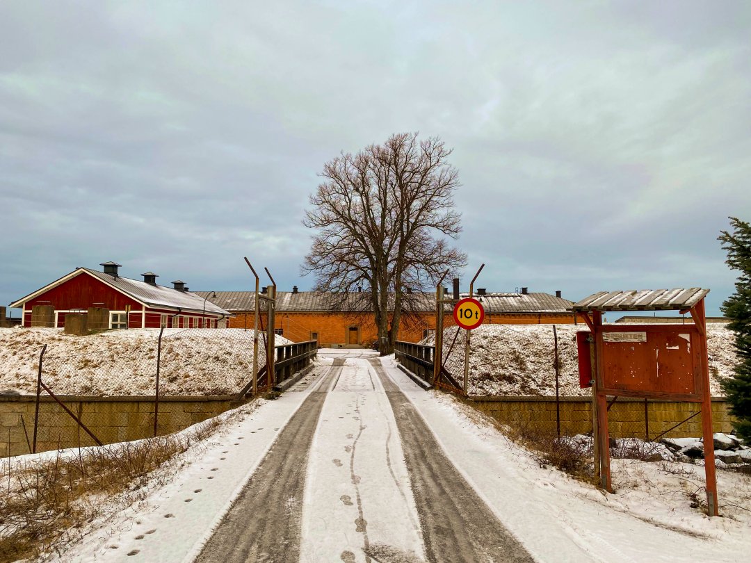 Rindö Redutt – februari 2023 redutt fastning