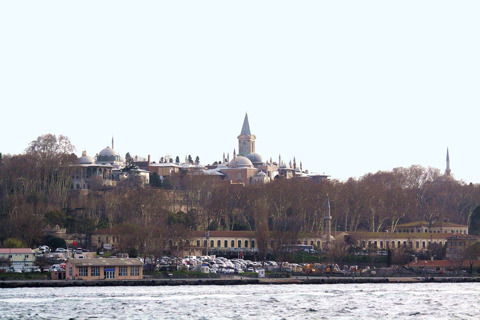 Bosporen Istanbul - mars 2013 istanbul palats