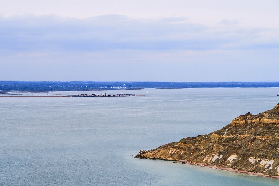 The Needles Isle of Wight - april 2018 fortet