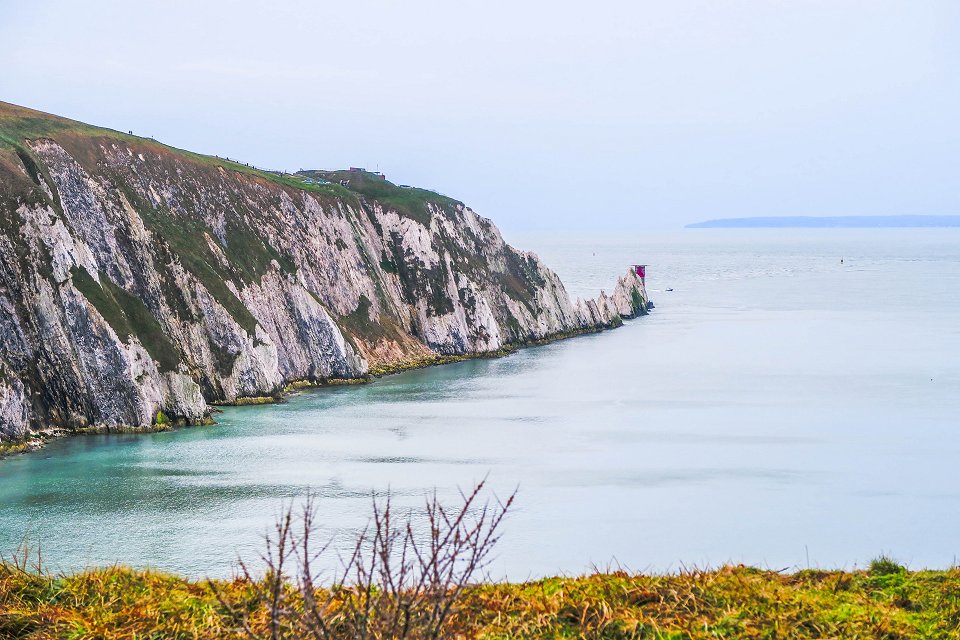The Needles Isle of Wight - april 2018 the needles long walk