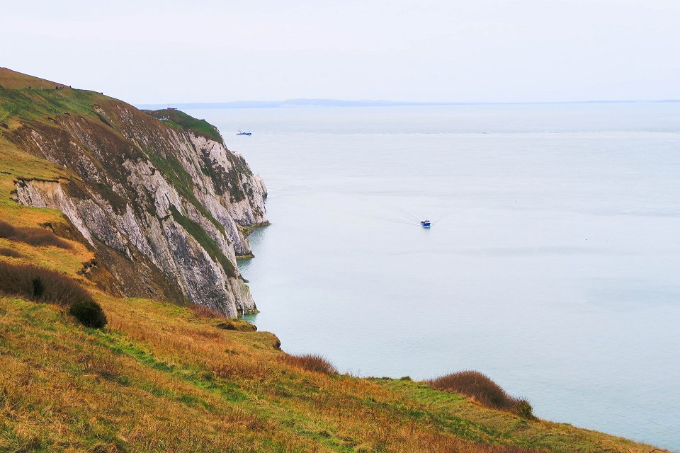 The Needles Isle of Wight - april 2018 the sea