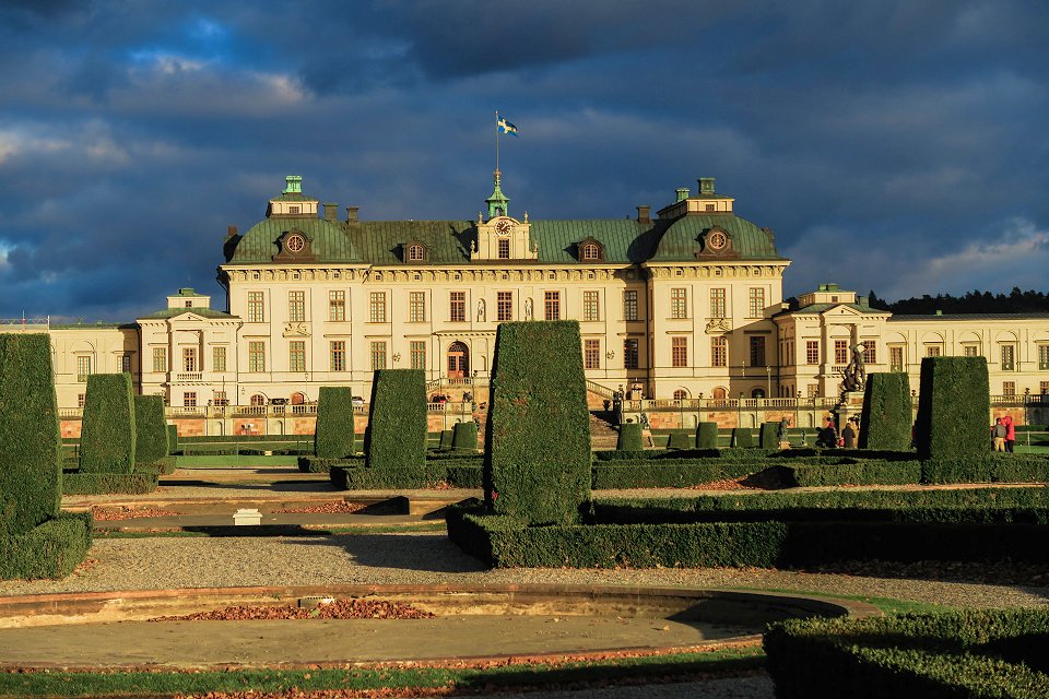 Drottningholms slott - november 2017 konungahuset