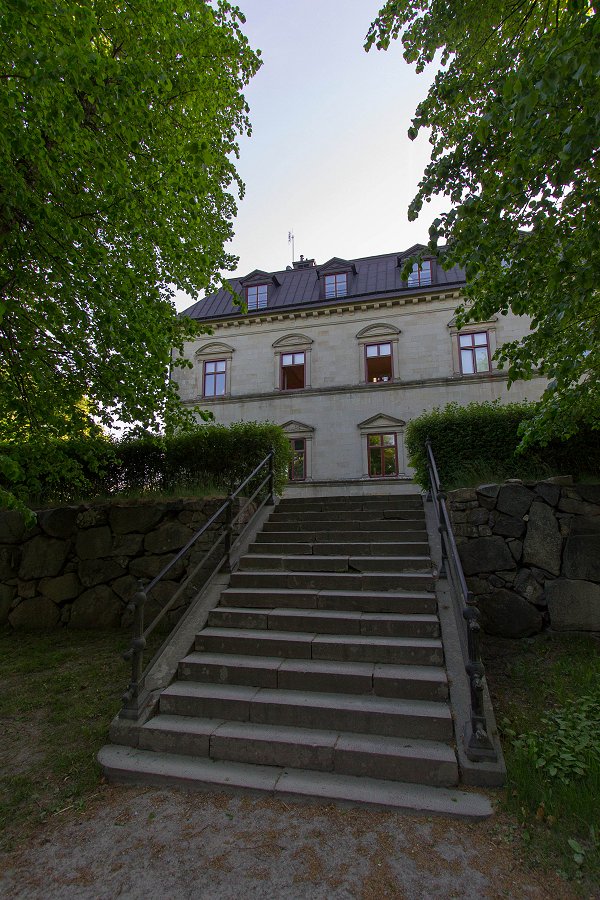Görvälns slott - maj 2016 trappan