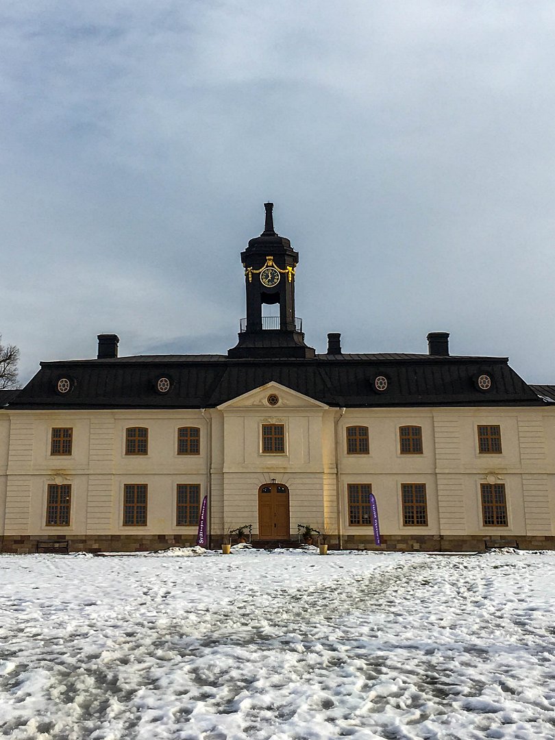Svartsjö slott, Ekerö - februari 2021 klocktorn